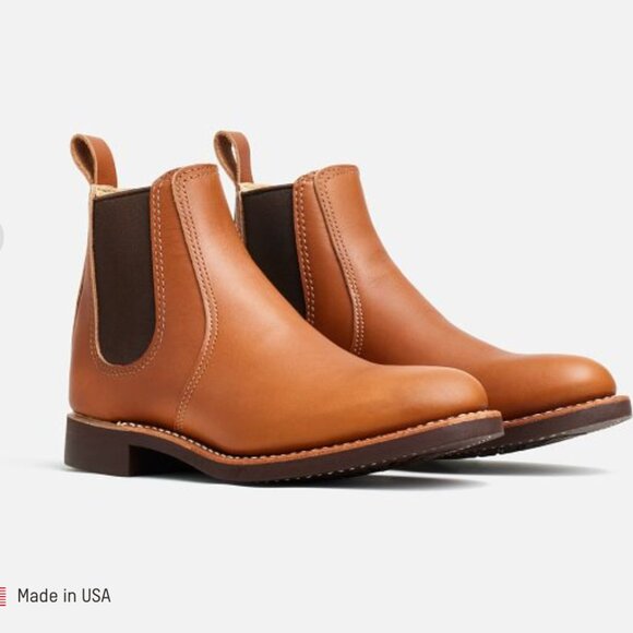 Red Wing Heritage 6-inch Chelsea Boot, Pecan Boundary Leather - Picture 1 of 14